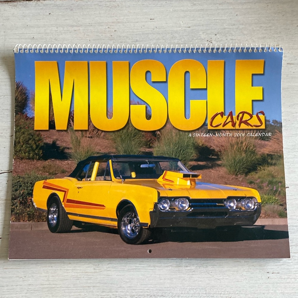 2006 Muscle Cars Wall Calendar